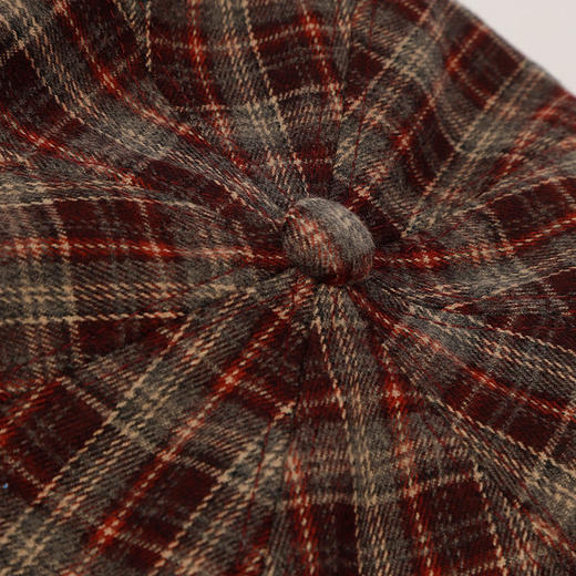 经典格纹净版八角帽鸭舌帽-纪念日百货门店同款165497879 商品图3