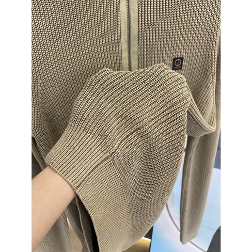 dstre&zzed小立领半拉链轻松舒适质感通勤针织衫 商品图4