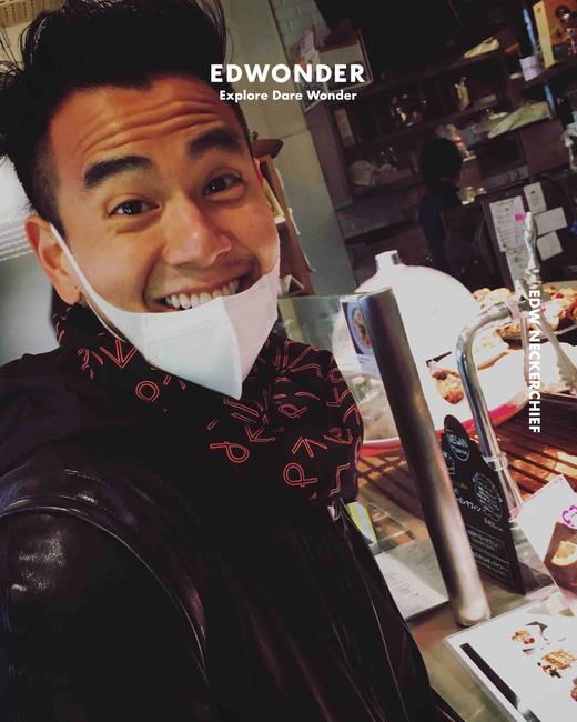 EdW手工印花方巾Neckerchief 商品图0