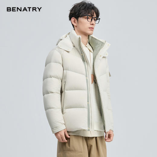 贝纳川冬季新品可脱卸连帽面包服ECF405267 商品图6