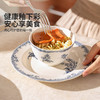 摩登主妇复古法式铃兰釉下彩餐具饭碗家用高颜值陶瓷盘子法式碗具汤碗 商品缩略图2