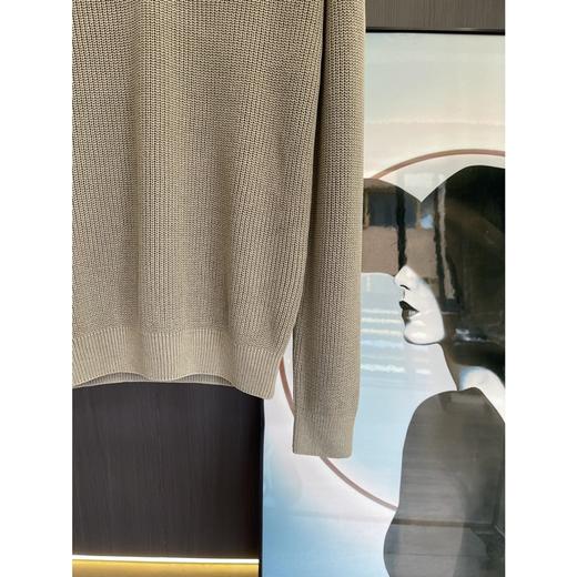 dstre&zzed小立领半拉链轻松舒适质感通勤针织衫 商品图2