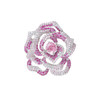 重工奢华彩宝玫瑰花胸针，高级感轻奢山茶花西装大衣胸花配饰别针LY-M-366 商品缩略图3