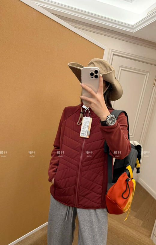 正品槿谷羊毛内胆石墨烯发热片棉服内胆 商品图3