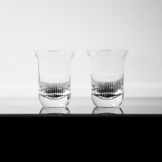 絮雨手刻水杯套装 RESONG日诵家居 水晶玻璃对杯 商品图0