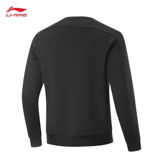 李宁男子秋季保暖健身套头卫衣AWDU869-1 商品图1