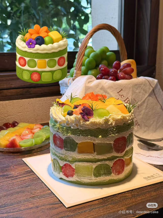 6寸定制蛋糕 商品图0