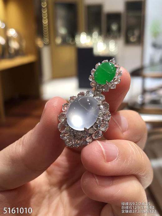 双蛋面吊坠。 99999【5161010】 商品图2