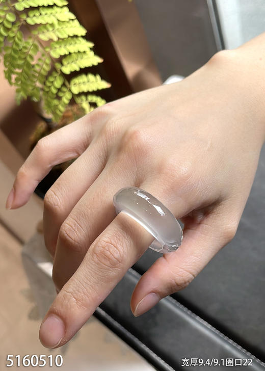 玻璃种扳指【5160510】圈口22.0~具体价格微信咨询 商品图5