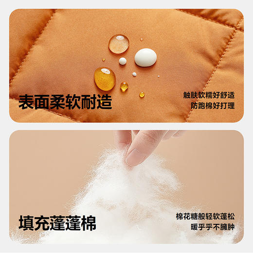 迷你巴拉男童棉服可爱造型三合一宝宝婴儿拼接外套2025冬新品 商品图3