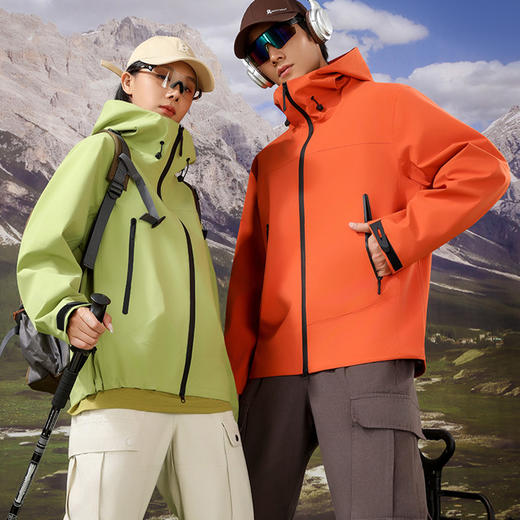 热卖中！！【鸟家同厂】Fun Fun Beauty 空山雨新国标一级情侣款七防冲锋衣MY2562（执行标准：GB/T32614-2023 I 级） 商品图3