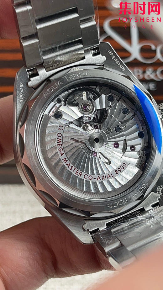 欧米茄VS海马150米系列 柚木黑 6点位日历 Aqua Terra 150米腕表 8900一体机 男士腕表 表径41mm 商品图3