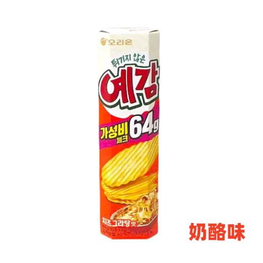 64g 韩国进口 好丽友波浪薯片 洋葱味/奶酪味薯片 膨化食品小零食 商品图4