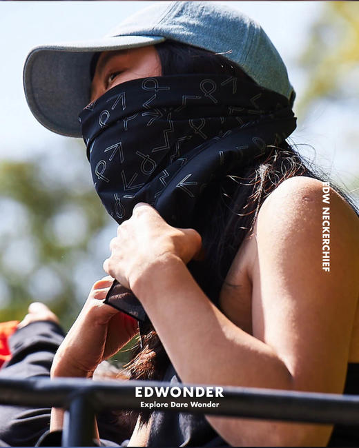 EdW手工印花方巾Neckerchief 商品图2