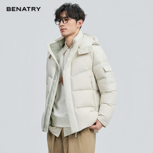 贝纳川冬季新品可脱卸连帽面包服ECF405267 商品图7