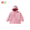 贝贝怡秋冬新款女童棉服中大童连帽防风保暖软壳棉服ZB4ES040 商品缩略图5