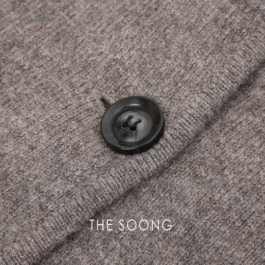 THESOONG|"围巾外套"重磅纯羊毛软糯保暖流苏围巾领外套HWMY8032 商品图2