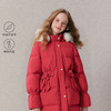 笛莎Deesha 童装女童羽绒服2025冬新款甜美公主风中长款羽绒服 商品缩略图0