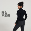 【限时秒】YOGACODE【火树银花系列】大码瑜伽服外套女秋冬立领防风显瘦遮肉胖mm健身服上衣DWZ225605 商品缩略图3