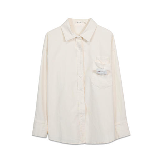 宽松休闲灯芯绒毛绒胸针衬衫-纪念日百货门店同款166644711 商品图4