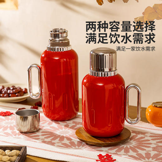 摩登主妇不锈钢保温壶大容量2025新款家用暖壶宿舍用焖茶壶热水壶 商品图4