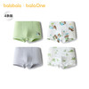 【balaOne】巴拉巴拉男童内裤平角儿童四角短裤不夹PP抗菌四条装 商品缩略图1