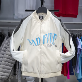 李宁男子宽松棉夹克AJMU017-1