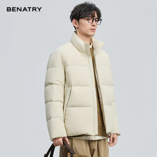 贝纳川冬季新品极简结构立领面包服ECF405263 商品图4