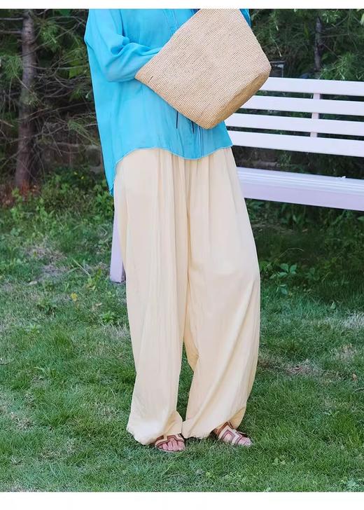 【门店同款】ENJOY夏季垂感百搭山本裤 162596628 商品图6