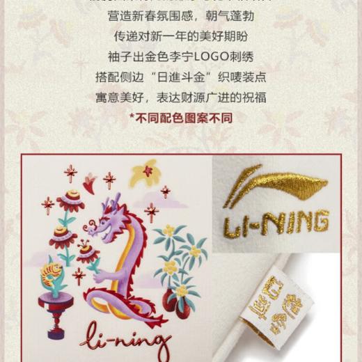 李宁女子春季套头卫衣AWDU032-6 商品图1