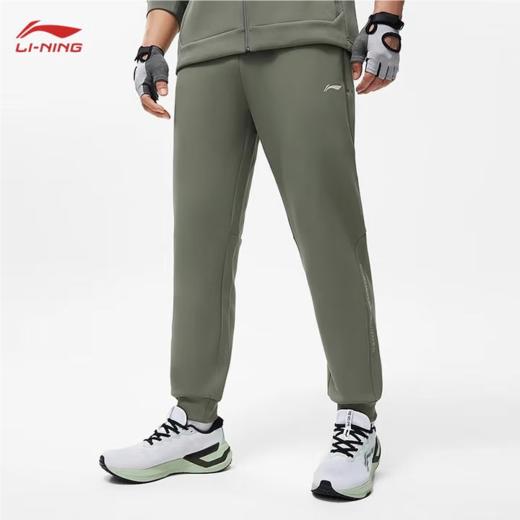 李宁男子秋跑训系列卫裤休闲裤AKLU067-3 商品图0
