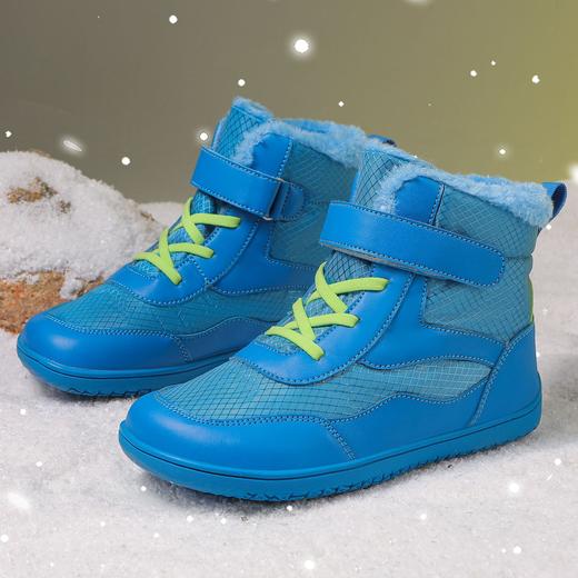 秋冬季新款儿童款中帮加绒加厚防水棉鞋户外保暖外穿雪地靴 商品图1