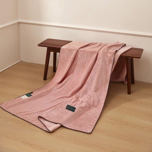 GRACE SPACE格调空间 简约风罗曼尼休闲毯 多场景沙发车内午睡盖毯 商品图3