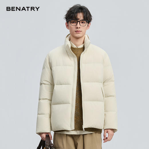 贝纳川冬季新品极简结构立领面包服ECF405263 商品图3