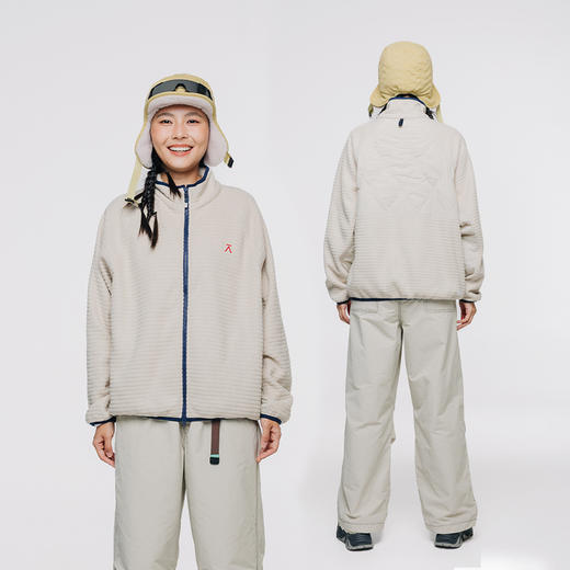 【品牌特惠】ACMEITEM爱棵米 户外抓绒立领外套秋冬插肩显瘦扩版上衣GAG3210525G 商品图1