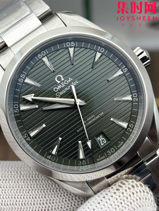 欧米茄VS海马150米系列 柚木绿 6点位日历 Aqua Terra 150米腕表 8900一体机 男士腕表 表径41mm 商品图2