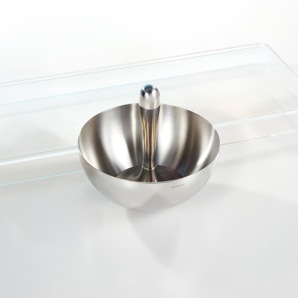 兜形果盘 RESONG日诵家居 不锈钢不倒收纳盘
