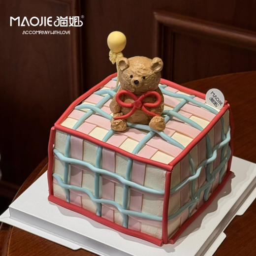 巴塞罗小熊蛋糕sss-c0（提前两天预定） 商品图0