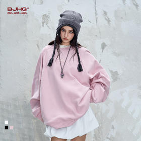 BJHG不计后果重磅暖皮羽绒卫衣男款秋季美式复古白鹅绒圆领卫衣女