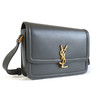 【95新】YSL圣罗兰Solferino 634305中号灰色全皮Solferino豆腐包单肩斜挎包女士161025AK05现售价：7700 商品缩略图1