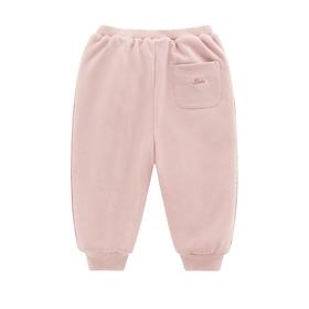 拉比i5童衣类-4拉比撞色束口长裤LYDC101417