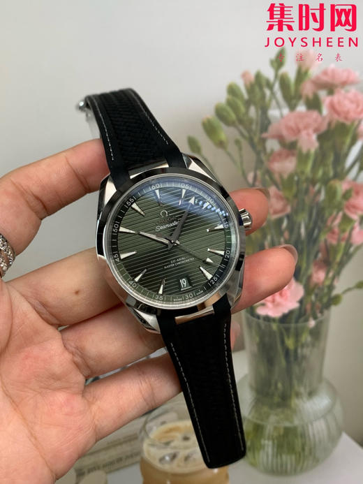 欧米茄VS海马150米系列 柚木绿 6点位日历 Aqua Terra 150米腕表 8900一体机 男士腕表 表径41mm 商品图1