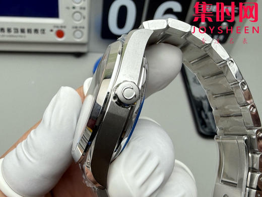 欧米茄VS海马150米系列 柚木蓝 6点位日历 Aqua Terra 150米腕表 8900一体机 男士腕表 表径41mm 商品图5