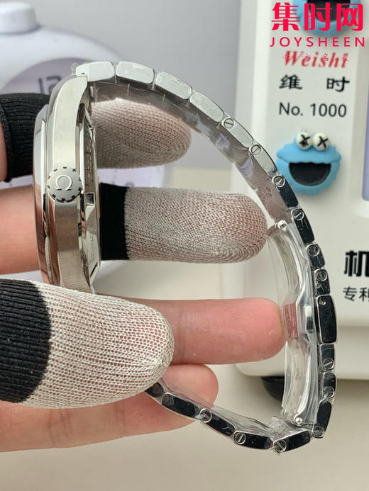 欧米茄VS海马150米系列 里约波浪白盘 3点位日历 Aqua Terra 150米腕表 8500一体机 男士腕表 表径41.5mm 商品图2