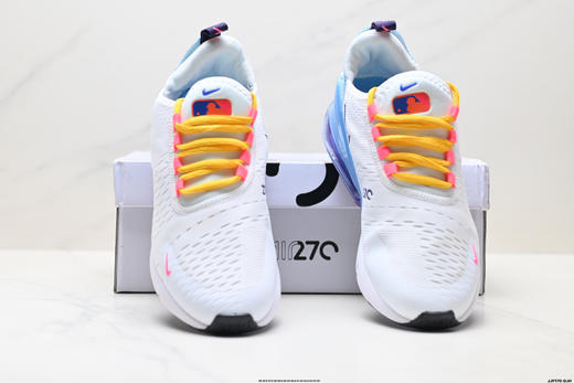 耐克NiKe Air Max 270 React经典休闲运动跑步鞋HQ8006-100男女鞋 商品图6