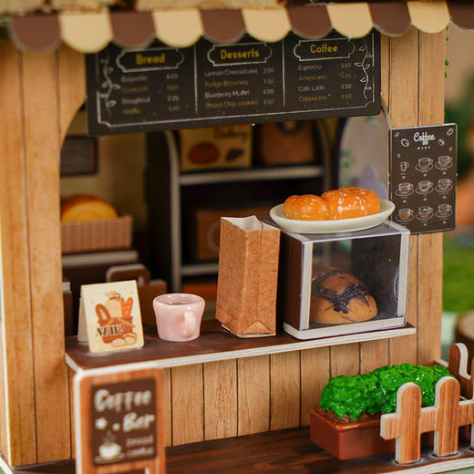 街边小店复古咖啡屋DIY手作手工摆件-纪念日百货门店同款167193705 商品图1