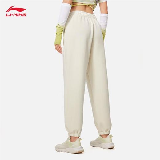 李宁女子弹力束脚运动长裤AKLU134-5 商品图1