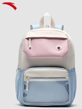 安踏（ANTA）双肩包大容量学生书包耐磨电脑包减负初高中大学生背包192538151 浅明蓝/浅烟灰/粉-6