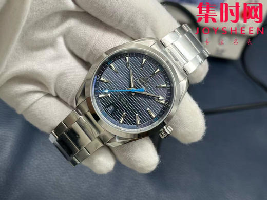 欧米茄VS海马150米系列 柚木蓝 小蓝针 6点位日历 Aqua Terra 150米腕表 8900一体机 男士腕表 表径41mm 商品图2