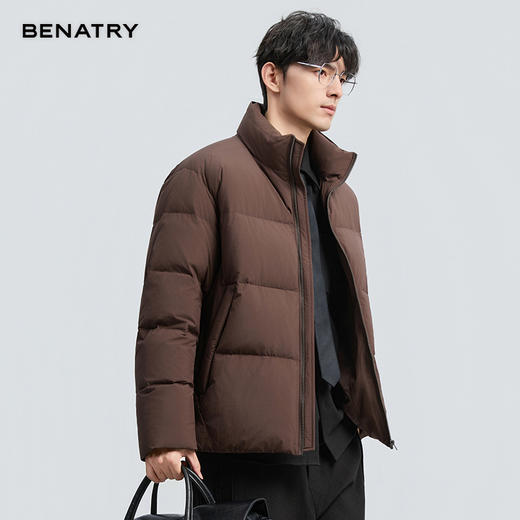 贝纳川冬季新品极简结构立领面包服ECF405263 商品图2